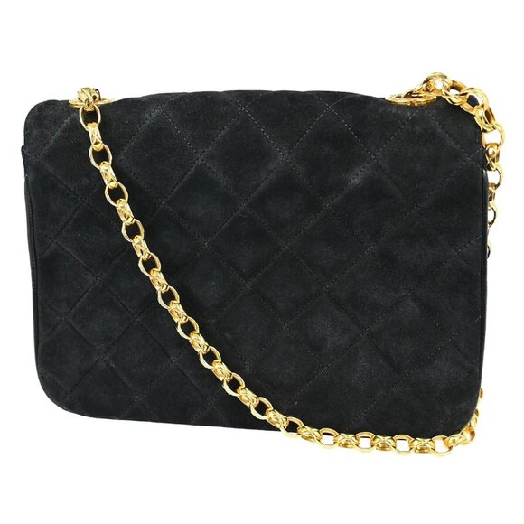 Chanel Black Suede Bijou Chain Shoulder Bag XX07086 - Picture 3 of 10